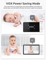 GHB Babyphone mit Kamera und Nachtsicht 5'' 720P HD 5000mAh Video Babymon