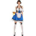 Sexy Dirndl Kostüm Frauen Karneval Fasching Halloween Oktoberfest Wiesn Bayern