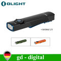 Olight Arkfeld UV EDC Taschenlampe mit dualer Lichtquelle, Weißlicht&UV-Licht CW