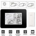 LCD Funk Wetterstation mit Außensenor Wecker Funkuhr Funkwecker Thermometer DHL