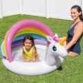  Einhorn Babypool 127x102x69cm Kinderpool Planschbecken Schwimmbecken INTEX