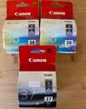 3 x Orignal Canon PG-37 Patronen CL-38i P1800,iP1900,iP2500,iP2600,MP1 40,MP19