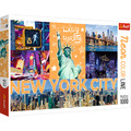 Trefl Neon Puzzle City New York 1000 Teile Leuchtent Nr. 10579 Stadt Bunt