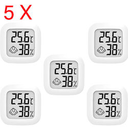 Elektronisches digitales LCD-Thermometer Hygrometer Innen- und Außenthermometer