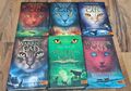 6 Bücher Warrior Cats Erin Hunter Band 1,2,3 noch 3 aus anderen Serien Deutsch