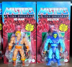 Mattel Masters of the Universe Origins Action Figure 2021 He-Man + Skeletor NEW