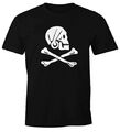 Herren T-Shirt Pirat Skull Jolly Roger Henry Every Fasching Fun-Shirt Moonworks®