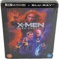 X-Men: Dark Phoenix Steelbook 4K Ultra HD + Blu-Ray Wackelbild Zavvi Zone Frei