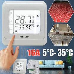 TUYA WiFi Thermostat Digital LCD WLAN Gas Boiler Raumthermostat Fußbodenheizung