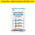 BoomBoom Nasal Stick (4 Stk) Boosts Focus + Enhances Breathing Fresh Cooling