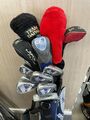 Herren Golf Paket Set 13 Schläger Regular Flex / Rechts / Neue Griffe / Standbag /19985