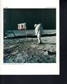 🚀 Original NASA Lithograph - Apollo 11 Flag Planting on the Moon 🌕