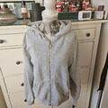 FB Sister Sweatshirtjacke Jacke Sweat Sweatjacke Hoddie Gr M 38 grau