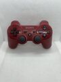 Original Sony Playstation 3 DualShock 3 PS3 Wireless Controller - Rot