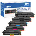 Set Toner für HP 207A / 207X Color LaserJet Pro MFP M283fdw M282nw M255dw M255nw