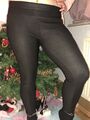 Damen Frau Thermo Leggings Fleece Gefüttert Winter Warm Hose Leggins Vlies Hosen