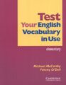 Test Your English Vocabulary in Use..., O'Dell, Felicit