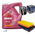 SCT Inspektionspaket 5 L MANNOL Energy 5W-30 für Toyota RAV 4 V _A5_ 2.5