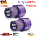 2Stück Filter für Dyson V15 Detect V11 Absolute Extra Pro Kabelloser Staubsauger