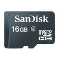 kQ SanDisk 16GB microSDHC Class 4 Speicherkarte Card Only 16 GB micro SD HC