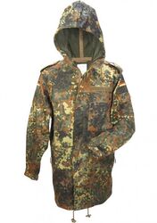 BW Parka flecktarn neu Gr. 5  165/175 110