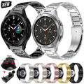 Für Samsung Galaxy Watch 7 6 5 4 Classic 40/44/46/42/43/47mm Edelstahl Armband