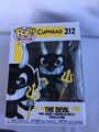 Funko Pop 312 The Devil - Cuphead - Games - Boxed (P12)