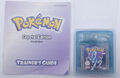 Pokemon: Kristall Edition - Nintendo Game Boy - Modul +Anleitung - Gameboy - NOE