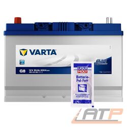 VARTA AUTOBATTERIE 12V 95Ah STARTERBATTERIE 830A INKL LIQUI MOLY BATTERIEPOLFETTSOFORT EINSATZBEREIT-PREIS ENTHÄLT 7,50 € BATTERIEPFAND