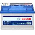 Autobatterie 12V 74Ah 680A Bosch S4 008 Starterbatterie Batterie 0 092 S40 080