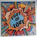 Bob Dylan-Shot of Love-Vinyl LP UK frühe Presse 1981 Sehr guter Zustand ++