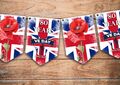 VE Day 80th Anniversary Bunting, War Garland, Celebration Banner, Union Jack