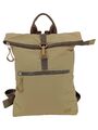 JOST Rucksack Damen beige Nylon Leder 29x35 cm