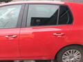 VW Golf 6 original Tür hinten links LY3D Tornadorot 5-Türer Fließheck Bj.2009 