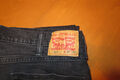 LEVI´S 514 Herren-Stretch-Jeans, slim fit, schwarz, 38 x 32