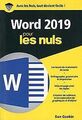 Word 2019 pour les Nuls poche von GOOKIN, Dan | Buch | Zustand gut