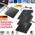 Externes CD/DVD Laufwerk USB 3.0+USB-C Brenner Player für PC Laptop Windows10 11