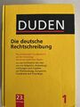 Duden 01. Die deutsche Rechtschreibung | Buch | Zustand sehr gut