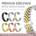 Elegantes Edelstahl Armband Für Apple Watch  10 9 8 7 6 ULTRA 2 44mm 45mm 49mm