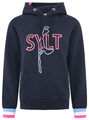 ZWILLINGSHERZ♥ Hoodie Kapuzensweatshirt Sweater Sylt dunkelblau Gr. L XL 2XL