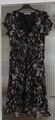 Strenesse Blue Kleid, Gr. 36, Farbe Braun mit hellblau/schwarz/beige ! TOP