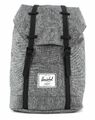 Herschel Retreat Backpack Schulrucksack Tasche Raven Crosshatch / Black Rubber