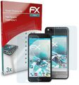 atFoliX 3x Folie für Yota Devices YotaPhone 3 Schutzfolie klar&flexibel