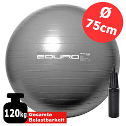 Gymnastikball 65  75 cm mit Pumpe Fitnessball Sitzball Sitzball Ball Sportball