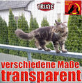 Trixie Katzenschutznetz mit Montagematerial und Befestigung Nylon - transparent