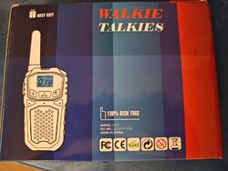 Walkie Talkie 4er Set,Walky Talky Erwachsene Kinder Ab 5 Jahre Hohe Reichweite