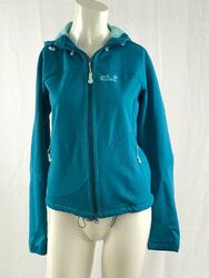 Jack Wolfskin Damen Softshelljacke Outdoorjacke Gr. XS Blau