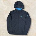 Navy Jack Wolfskin Texapore wasserdichte Herrenjacke mit Kapuze - Größe 40/42 (L) L640