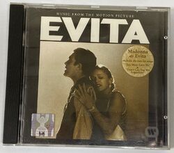 Evita - Musik aus dem Film - Madonna als Evita CD 1996 Kostenloser Versand