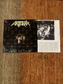 Anthrax – Among The Living, LP Island Records – 208 210, Europe 1987